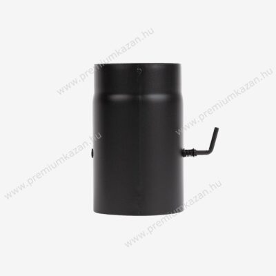Vastag falú füstcső huzatszabályzós 120/250 mm