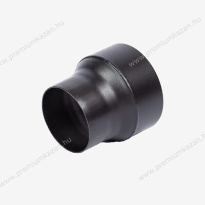 Füstcső szűkítő fekete 160/150 mm